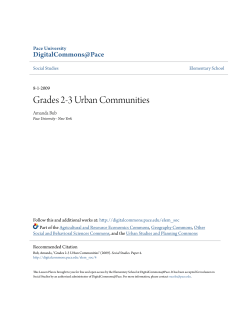 Grades 2-3 Urban Communities