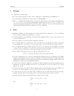 Notations Explanation