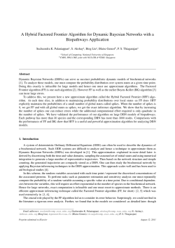 A Hybrid Factored Frontier Algorithm for Dynamic Bayesian