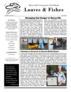 To continue reading click here - Marysville Community Food Bank