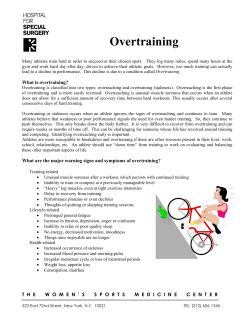 Overtraining