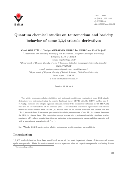Quantum chemical studies on tautomerism and basicity behavior of