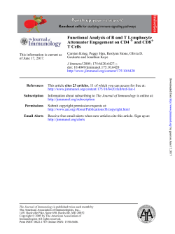 Downloaded - The Journal of Immunology