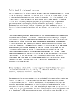 Right to Repair Bill- what actually happened