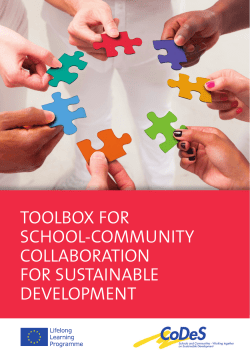 toolbox for school-community collaboration for