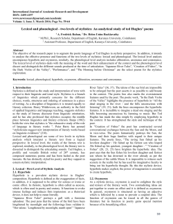 - International Journal of Academic Research and