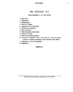 The Judiciary Act