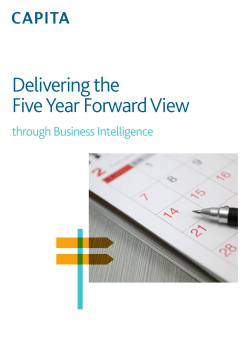 Delivering the Five Year Forward View