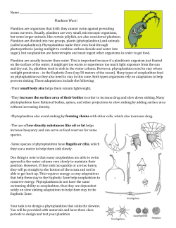 Plankton Wars