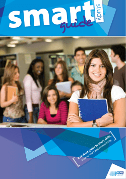 A student guide to study skills, assessments and referencing.