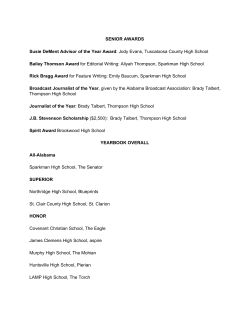 2017 State Convention Awards