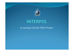 In synergy with the FEEU Project