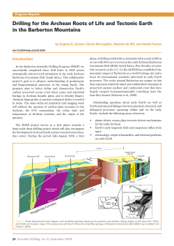 Drilling for the Archean Roots of Life and Tectonic Earth in the