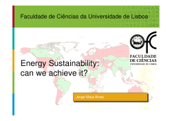 Energy Sustainability: can we achieve it?