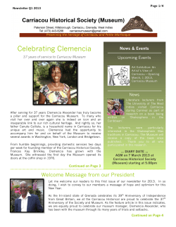 Carriacou-Museum-Newsletter