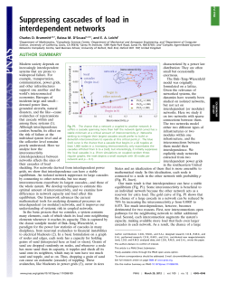 Suppressing cascades of load in interdependent networks