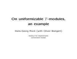 Hans Georg R uck (with Oliver Bangert)