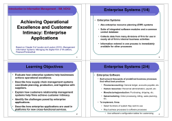 Introduction to Information Management &ndash; IIM, NCKU &bull; Evaluate how