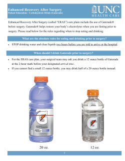 Enhanced Recovery After Surgery 20 oz. 12 oz.