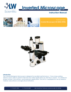MKT-7.5.3-L-112 Inverted Microscope Manual for email