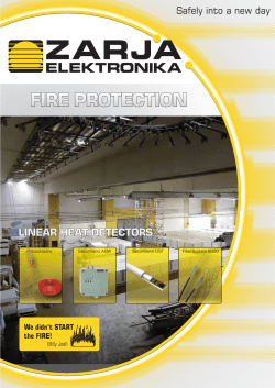 linear heat detectors