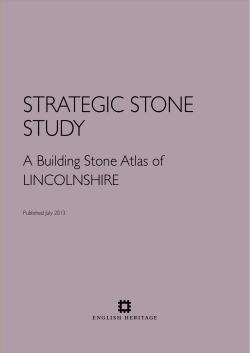 strategic stone study - British Geological Survey