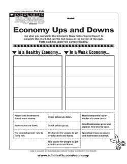 Economy Ups and Downs