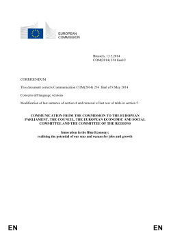 COM (2014) 254 - Committee of the Regions