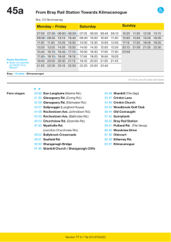 From Bray Rail Station Towards Kilmacanogue