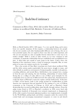 this PDF - HAU: Journal of Ethnographic Theory