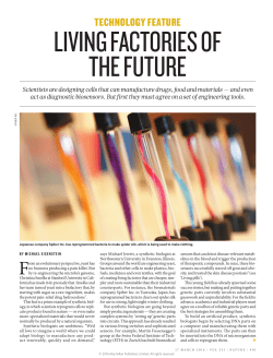 living factories of the future