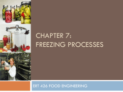 freezing processes