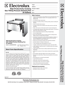 High Productivity Cooking Gas Tilting Pressure Braising Pan 24