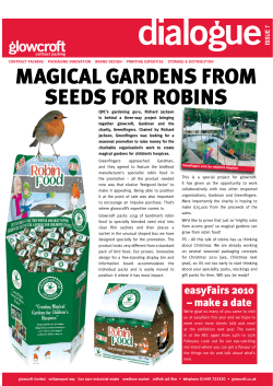 MAGICAL GARDENS FROM SEEDS FOR ROBINS