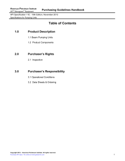 Table of Contents
