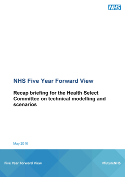 NHS Five Year Forward View