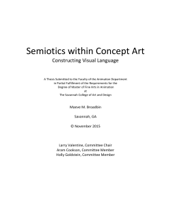 Semiotics within Concept Art