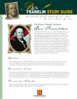 Ben Franklin - History Channel