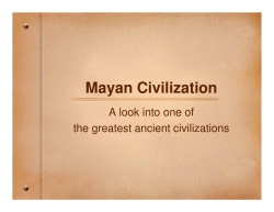 Mayan Civilization