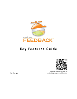 Feedback Explorer Key Features Guide