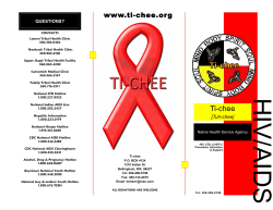 Ti-chee HIV-AIDS Brochure