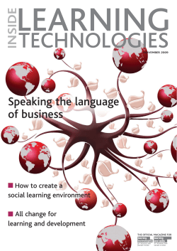 Speaking the Language of Business