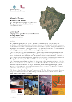 Stone Raft - Centro de Estudos Sociais