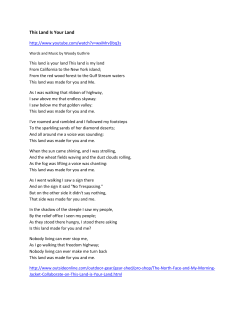 This Land Is Your Land