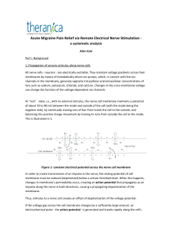 Acute Migraine Pain Relief via Remote Electrical Nerve