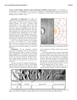 Crater Concentric Ridges: Remnants of Kelvin