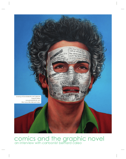 an interview with cartoonist Bernard Caleo