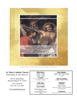 St. Mark Catholic Church (Parroquia de San Marcos)