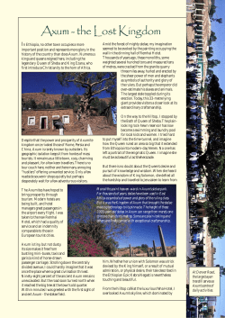 Axum - the Lost Kingdom - peace-on