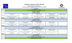 Conference Programme 2017 - Short version